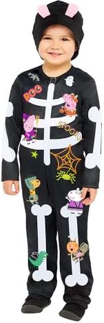 amscan (9907583) Peppa Skeleton (4-6 yrs)