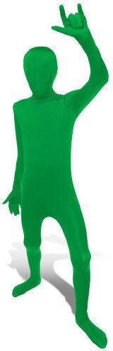 Morphsuits 2nd Skin Morphsuit Kids Verde Costume Skinz Fancy Dress