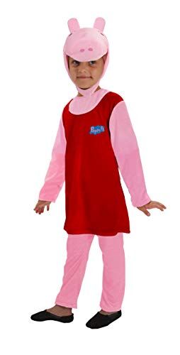 Ciao - Peppa Pig Costume Tutina Travestimento Originale Bambina (Taglia 2-3 Anni),