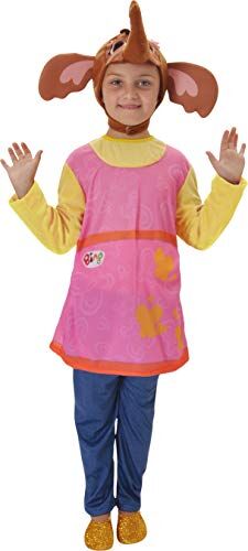 Ciao - Sula elefantina Costume Bambina Originale Bing (Taglia 4-5 Anni), Colore,