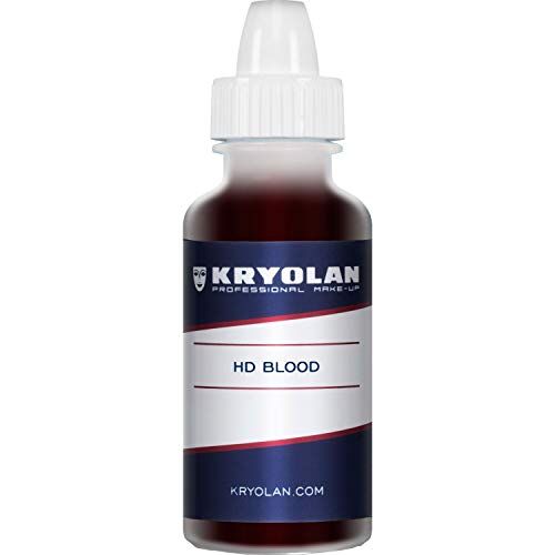 Kryolan Falso Sangue ad alta definizione, 15 ml, trucco professionale, effetti speciali