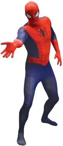 Morphsuits Costume Spiderman Adulto Ufficiale, Spiderman Costume Adulto, Costume Spider Man, Maschera Spiderman Adulto, Vestito Spiderman Adulto Uomo, Vestito Carnevale Spiderman, Tuta Spiderman Uomo Cosplay M