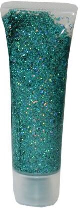 Eulenspiegel CREATIVE  907 047 Glitter Gel gioiello verde, 18 ml