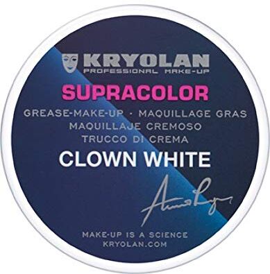 Kryolan TRUCCO SUPRACOLOR BIANCO CLOWN 55 ml make up bodypainting