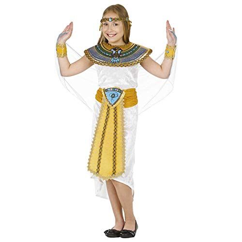 Fun Shack Vestito Carnevale Egiziana Bambina, Costume Da Egiziana Bambina, Vestito Egiziana Bambina, Cleopatra Costume Bambina, Vestiti Carnevale Bambina Egiziana, Vestito Cleopatra Bambina L