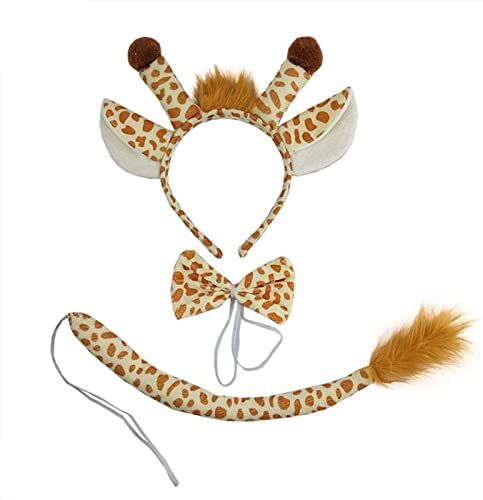 Ahaimy Fascia Giraffa,Costume da Giraffa,Per la mascherata di Halloween, la festa di compleanno dei bambini Festa a Tema