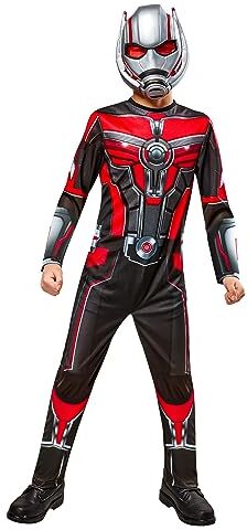 Rubie's Rubies Costume Antman Am3 Classic per bambini, Jumpsuit stampato e maschera, Ufficiale Marvel per carnevale, Natale, compleanno, feste e Halloween.