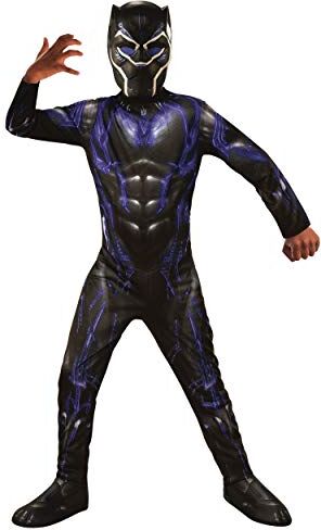 Rubie's -700658-L Avengers Vestito Classico da Black Panther Endgame per Bambina (700658-L), Multicolore, L,