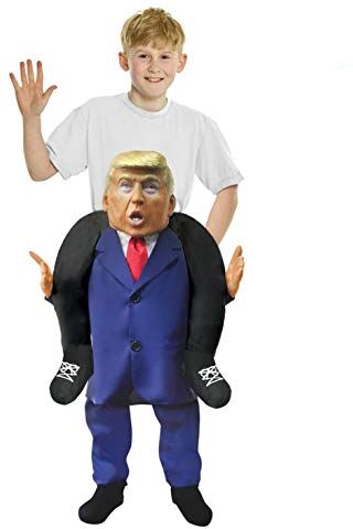 Morph Costume Trump A Cavalluccio Bambini, Costume Carnevale Bambino