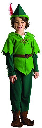 Dress Up America Costume da Peter Pan per Bambini Vestito da Favola per Bambini