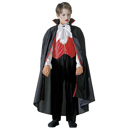 WIDMANN VAMPIRE" (shirt with pants, vest, bow tie, cape) (140 cm / 8-10 Years)