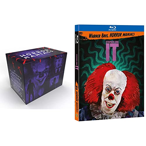 Warner Bros. Interactive Entertainment Horror Maniacs Collection (Blu Ray) + Kit Art Card – Cofanetto In Edizione Limitata Numerata (8 Blu Ray) & It- Stephen King's WARNER BROS. HORROR MANIACS (Blu Ray)