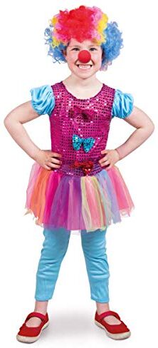 Folat Costume da clown per bambine taglia S per bambini