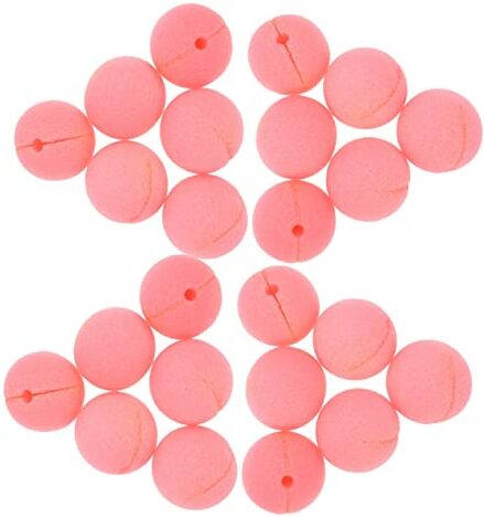 ERINGOGO 40 Pezzi Naso Da Clown Decorazioni Verdi Nasi Da Clown Rosa Spugne Per Piatti Compatto Clown Prop Sostituibile Naso Da Clown Piccolo Clown Prop Oggetti Di Scena Rosa Portatile