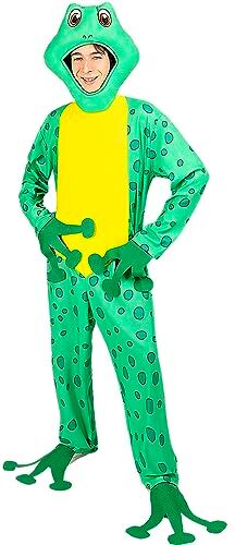 Funidelia Costume da Rana per donna e uomo Animali Costume per Adulto e accessori per Feste, Carnevale e Halloween Taglia L XL Verde