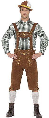 SMIFFYS Deluxe Traditional Hanz Bavarian Costume (L)