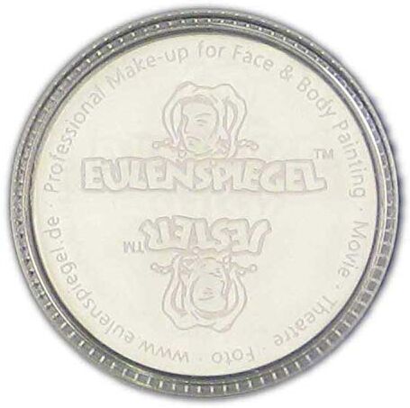 Eulenspiegel 501009 – Crema trucco bianco, 35 ml