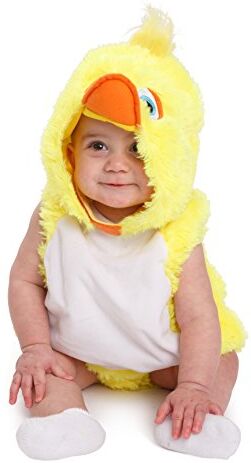 Dress Up America Costume da papera Costume e vestito di Halloween da piccolo anatroccolo per bambini piccoli