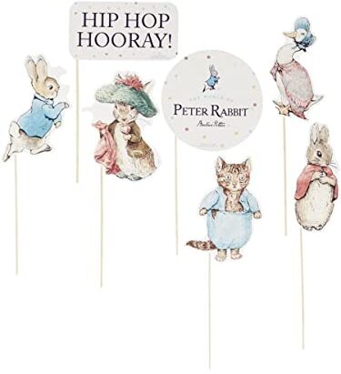 SMIFFYS Accessori foto per feste Peter Rabbit Classic x 7,