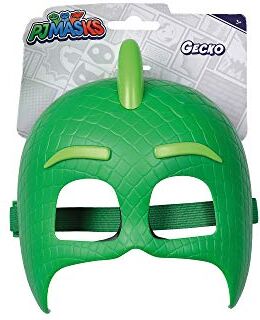 Simba PJ Masks Maschera Geco con Elastico, per Travestimento, 20 cm, per Bambini dai 3 Anni, Verde