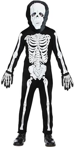 WIDMANN SKELETON" (jumpsuit, mask) (128 cm / 5-7 Years)