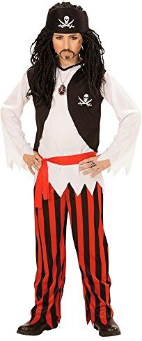 CARTOON Costume di carnevale, Pirata, vestito, travestimento, per bambini, halloween, feste a tema (4-5 a)