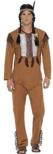 SMIFFYS Native American Inspired Warrior Costume (L)