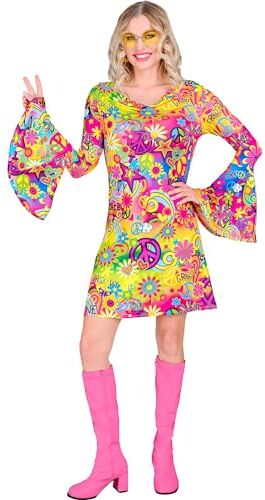 WIDMANN MILANO PARTY FASHION Costume anni '60, Hippie, Reggae, Flower Power, Disco Fever, Schlagermove