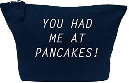 Creative Flox Trousse per trucco creativo, motivo: You Had me at Pancakes