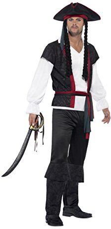 SMIFFYS Aye Aye Pirate Captain Costume (M)