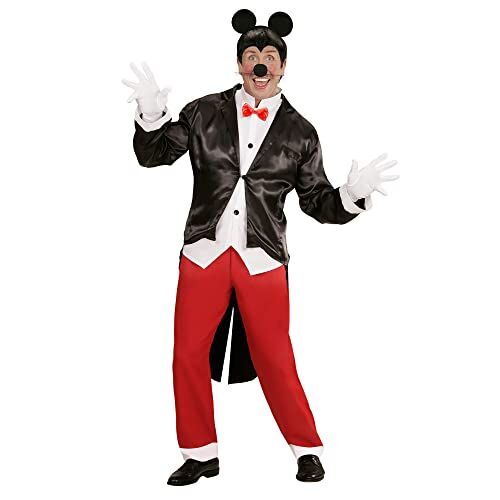 WIDMANN MILANO PARTY FASHION Costume Mister Mouse, costume da animale, topo, in maschera, carnevale