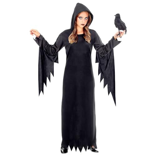 WIDMANN GOTHIC QUEEN" (hooded dress) (158 cm / 11-13 Years)