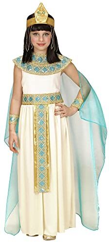 WIDMANN MILANO PARTY FASHION costume da Cleopatra per bambini, vestito, regina egiziana, costumi di carnevale