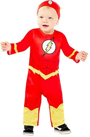 amscan (PKT) (9909320) Costume da Flash per bambini (2-3 anni)