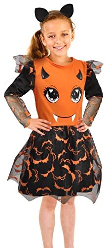 Ciao Pipistrellina Batty costume travestimento bambina (Taglia 4-6 anni)