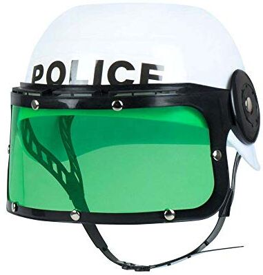 Boland ? Casco per Bambini Poliziotto, Costume, One Size