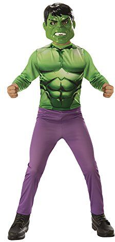 Rubie's Costume Hulk Avengers, Cartoni Animati, Colore Verde Viola, S,