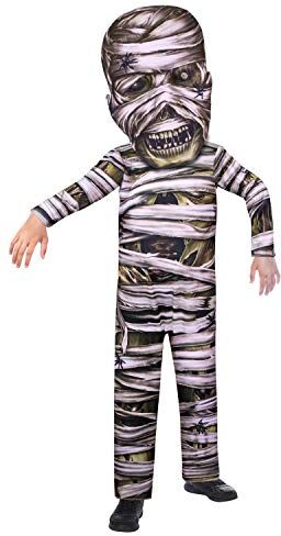 amscan (9907134 Costume di Halloween Zombie Mummy Big Head (Age 8-10 Years)