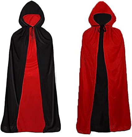 Ecloud Shop IT Bambino di Halloween maghi magia Mantello Vampiro Mantello Dramma teatrale Props 100cm