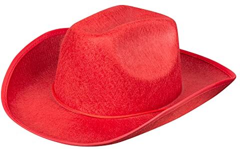 Boland Cappello da cowboy per adulti, copricapo per costume, sceriffo, cavaliere da rodeo, selvaggio West, costume, carnevale, festa a tema