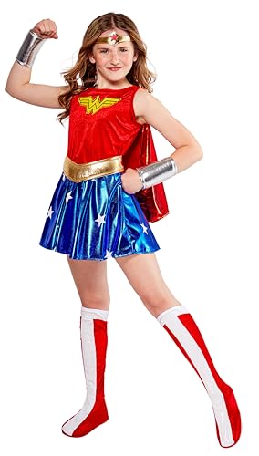 Rubie's - Wonder Woman Costumi per Bambini, S, IT882312-S