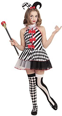 WIDMANN HARLEQUIN" (dress, mini hat) (164 cm / 14-16 Years)