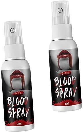 minkissy 8 Pz Spray Sangue Falso Spruzzi Di Sangue Finto Crosta Di Trucco Spray Di Sangue Finto Per La Festa Sangue Di Vampiro Zombi Sfx Sciroppo Commestibile Sacca Di Sangue Liquido