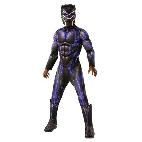 Rubie's Avengers Black Panther Travestimento, Multicolore, L,