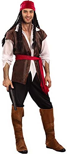 Vegaoo DEGUISE TOI Costume classico da pirata uomo S