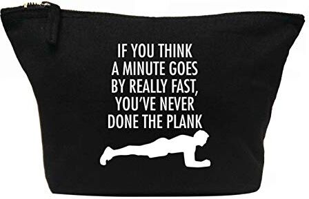 Creative Flox Trousse per trucco creativo, motivo: Minute Goes by the Plank