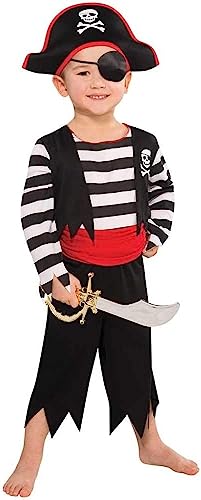 amscan (997025) Child Boys Deckhand Pirate Costume (4-6yr)