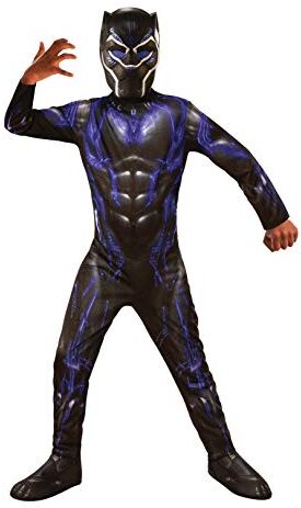 Rubie's - Disfraz Battle Avengers Vestito Classico da Black Panther Endgame per Bambina (700658-M), Multicolore, M,