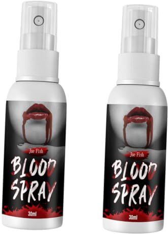 Didiseaon 2 Pezzi Sangue Finto Spray Cosplay Costume Costumi Di Halloween Horror Giocattoli Divertenti Trucco Sangue Finto Gel Halloween Spray Al Plasma Trucco Scabbia Trucco Sangue Di