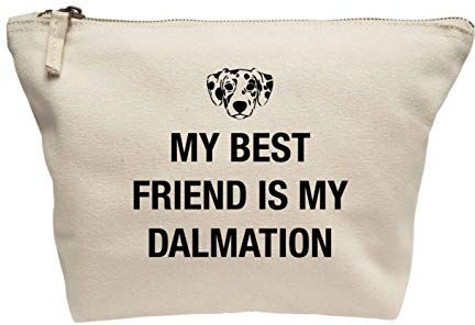 Creative Flox Trousse per trucco creativo, motivo: "Best Friend Dalmation